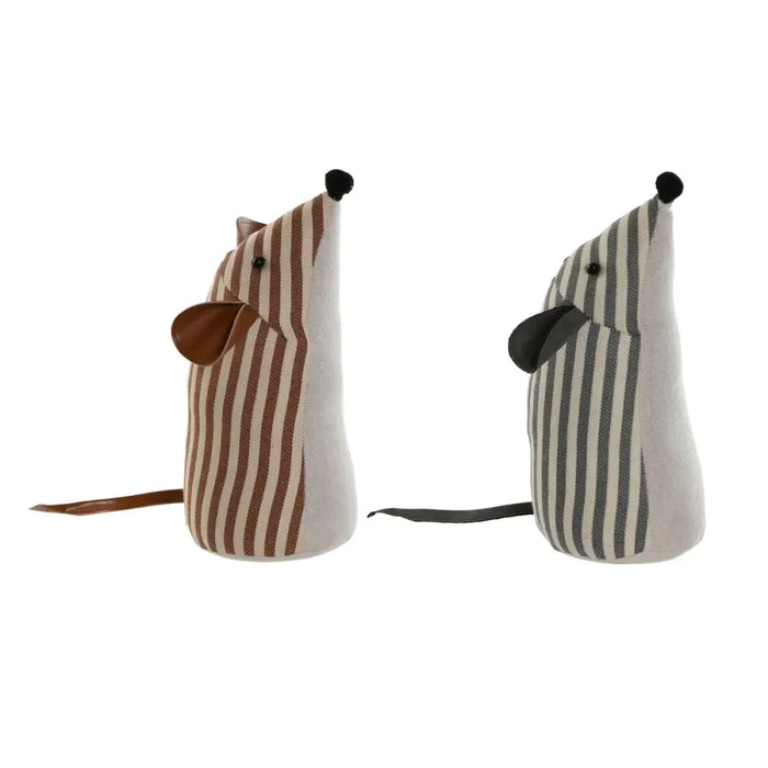 Door stop Home ESPRIT Polyester 13 x 13 x 26 cm (2 Units) - Декорация и Осветление<<<Дом Градина<<<BigBuy&&&Други