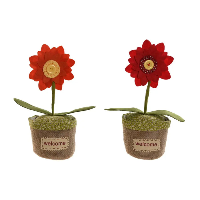 Door stop Home ESPRIT Polyester Jute 14 x 14 x 33 cm (2 Units) - Декорация и Осветление<<<Дом Градина<<<BigBuy&&&Други