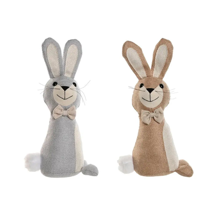 Door stop Home ESPRIT Sand 20 x 10 x 35 cm Rabbit (2 Units) - Декорация и Осветление<<<Дом Градина<<<BigBuy&&&Други