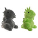 Door stop Home ESPRIT Sand 24 x 19 x 27 cm Dinosaur (2 Units) - Декорация и Осветление<<<Дом Градина<<<BigBuy&&&Други