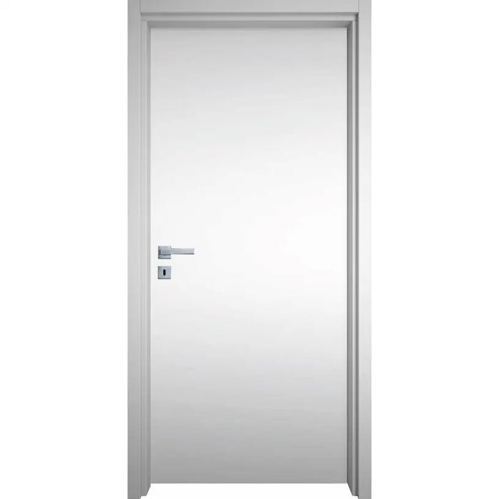 DOOR WITH CASE 10CM EUROSTILL PRIMA BASIC 78X200 CM WHITE - Врати<<<Врати и обков<<<Строителни
