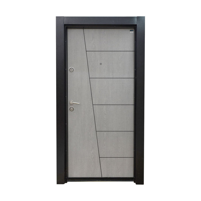 METAL ENTRANCE DOOR DOORALIS DR 112 RIGHT 90X200 CM.