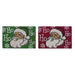 Doormat DKD Home Decor Christmas PVC Father Christmas Coconut Fibre (60 x 40 x 1,5 cm) (2 Units) - Декорация и