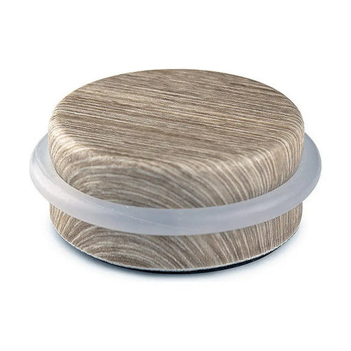 Doorstop Inofix Walnut Ø 4,6 x 1,8 cm Wood - Декорация и Осветление<<<Дом Градина<<<BigBuy&&&Подпирачки за