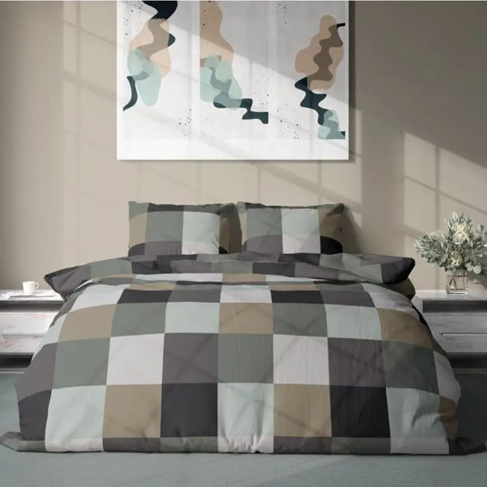 DOUBLE BEDROOM SET 3 PIECES WITHOUT SHEETS VISCOSE DILIOS DION - Спално бельо<<<Текстил за спалня<<<Мебели и