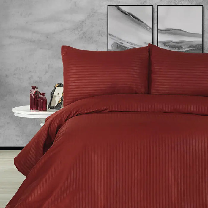 DOUBLE BEDROOM SET 4 PIECES MIABELLA HOME BORDEAUX - Спално бельо<<<Текстил за спалня<<<Мебели и интериор<<<Praktiker