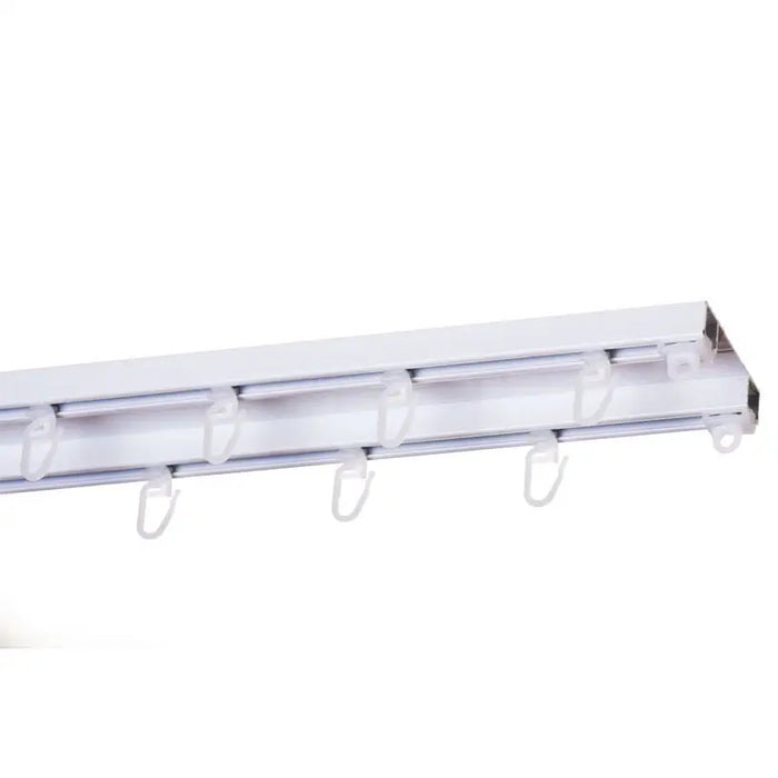 DOUBLE-CHANNEL ALUMINUM CORNICE GARDINIA SANSA 300 CM. WHITE - Корнизи<<<Корнизи щори и пердета<<<Мебели и