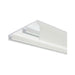 DOUBLE-CHANNEL ALUMINUM CORNICE WITH BLADE GARDINIA OLEA 300 CM. WHITE - Корнизи<<<Корнизи щори и пердета<<<Мебели и