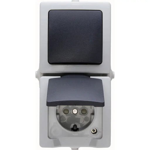 DOUBLE COMBINATION IP44 CONTACT AND SINGLE KEY GRAY KOPP NAUTIC - Ключове и