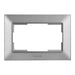 DOUBLE CONTACT FRAME LIGHT GRAY PANASONIC Arkedia Slim - Ключове и контакти<<<Електроматериали<<<Praktiker&&&Ключове и