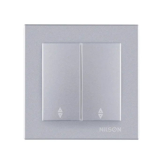 DOUBLE DEVIATOR KEY SILVER NILSON ALEGRA - Ключове и контакти<<<Електроматериали<<<Praktiker&&&Ключове и