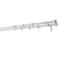 DOUBLE EXTENDABLE CORNER GARDINIA MIRA 160-300 CM. WHITE-GOLD - Корнизи<<<Корнизи щори и пердета<<<Мебели и