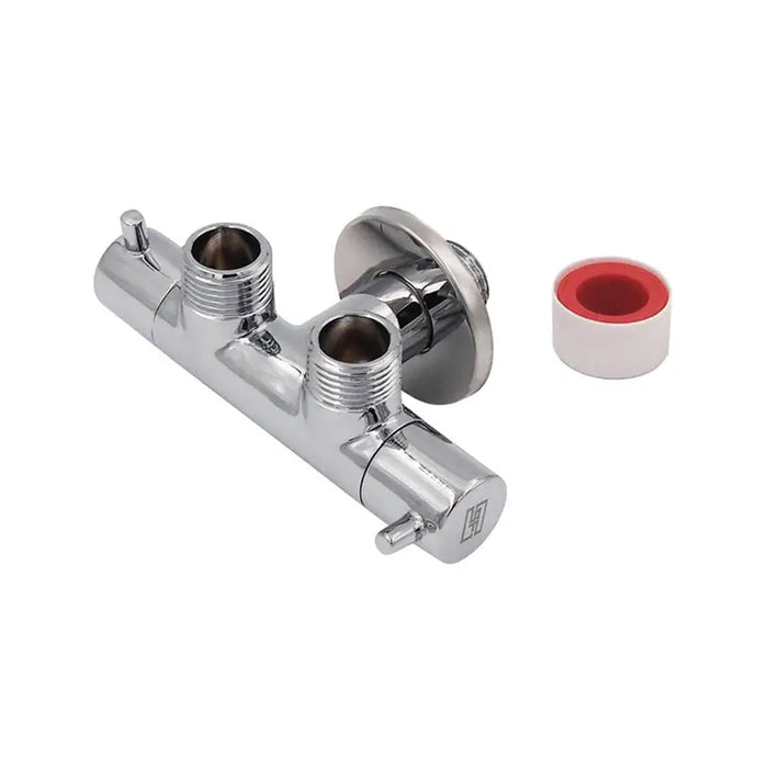 DOUBLE FAUCET CERAMIC CLOSURE BESTEC FOR BIDET - Сферични и спирателни кранове<<<Вик<<<Баня<<<Praktiker&&&Сферични и