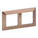 DOUBLE FRAME LEGRAND VALENA LIFE COPPER - Ключове и контакти<<<Електроматериали<<<Praktiker&&&Ключове и