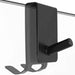 DOUBLE HOOK FOR HANGING BLACK SEPIO SEPIO - Системи за окачване<<<Домашни потреби<<<Кухня<<<Praktiker