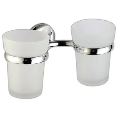 DOUBLE INTER CERAMIC ALBA TOOTHBRUSH CUP - Аксесоари за баня<<<Аксесоари за баня<<<Баня<<<Praktiker&&&Аксесоари за