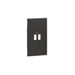 DOUBLE-MODULE FACE USB PANEL LIVING NOW LEGRAND - BLACK - Ключове контакти димери и