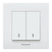DOUBLE PANASONIC KARRE PLUS DEVIATOR KEY - Ключове и контакти<<<Електроматериали<<<Praktiker&&&Ключове и
