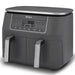 Double zone fryer with hot air NINJA Airfryer DZ300EU Dual Zone 7.6 l - Здравословно хранене<<<Малки