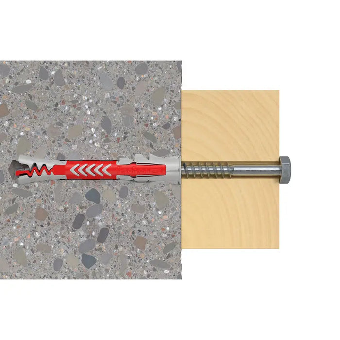 DOWEL WITH SUPPORT RING 10X80 FISCHER K NV - Комплекти дюбели<<<Дюбели<<<Инструменти и