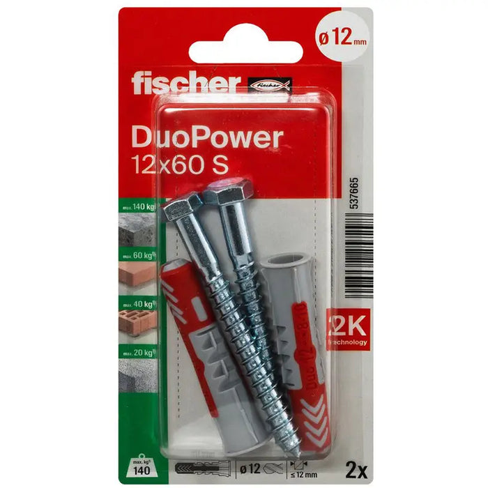 DOWEL WITH SUPPORT RING FISCHER DUOPOWER - Комплекти дюбели<<<Дюбели<<<Инструменти и железария<<<Praktiker