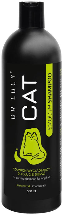 DR LUCY - CAT SMOOTH SHAMPOO 500 ML CONCENTRATED, SMOOTHING SHAMPOO FOR LONG-HAIRED CATS