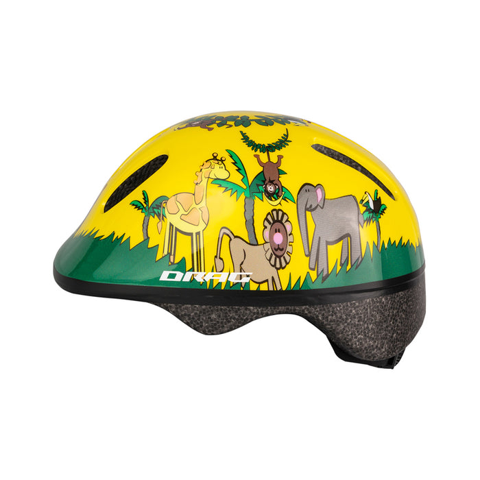 CHILDREN'S HELMET DRAG JUNGLE S YELLOW