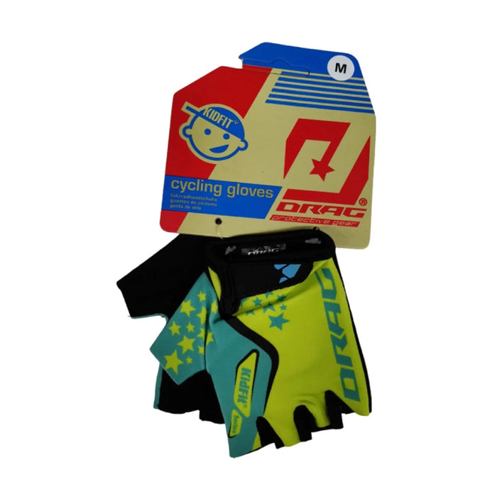 GLOVES DRAG STAR KS BLUE NEON GREEN
