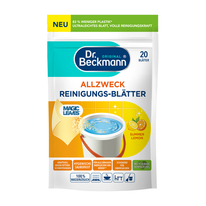 DR.BECKMANN FLOOR CLEANER IN STRIPS 20PCS