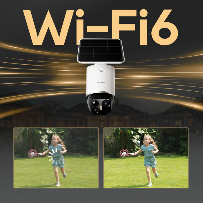 Dreame Navo Elite 1 Outcam 360° outdoor camera with solar panel - white