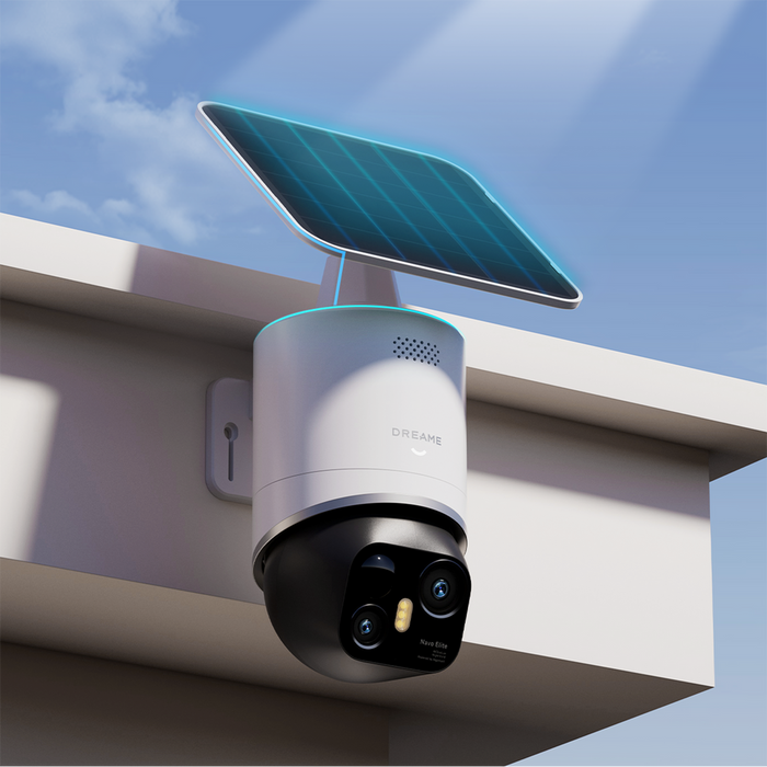 Dreame Navo Elite 1 Outcam 360° outdoor camera with solar panel - white