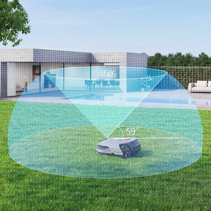 CORDLESS ROBOT MOWER DREAME A1 Pro 5.00 Ah, CUTTING WIDTH 22.00 cm, 2000 m²