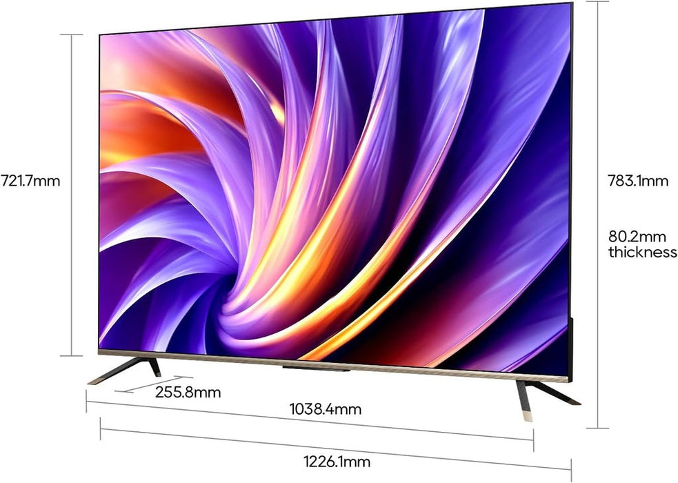 Dreame Vivid QLED TV Q100 109.2 cm (43") 4K Ultra HD Smart TV Wi-Fi Black 350 cd/m²