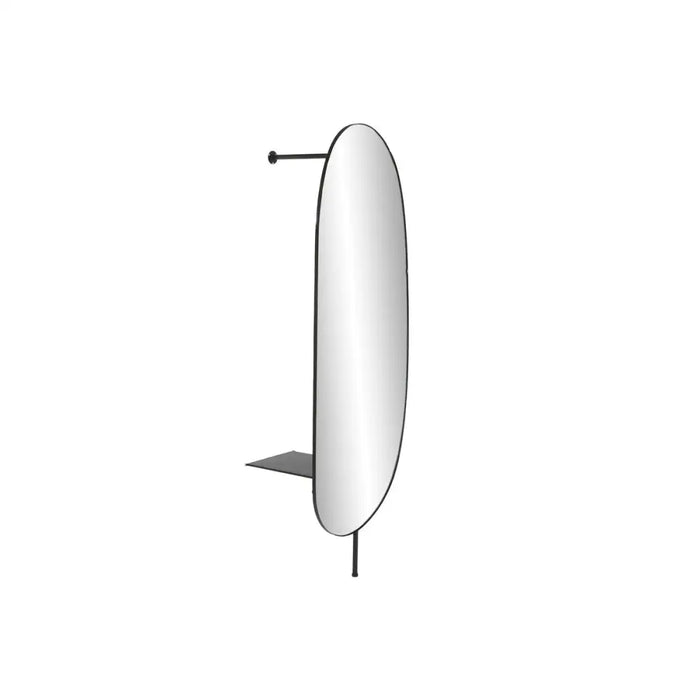 Dressing Mirror Home ESPRIT Black Crystal Iron 61 X 53,5 X 190 CM - Декорация и Осветление<<<Дом