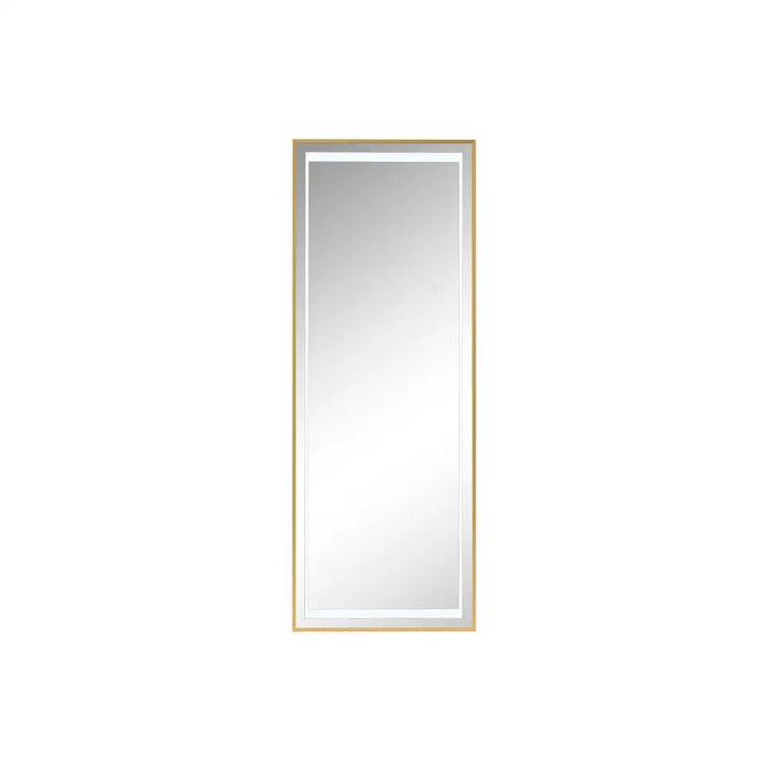 Dressing Mirror Home ESPRIT Golden Aluminium 50 x 0,5 x 150 cm - Декорация и Осветление<<<Дом