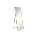 Dressing Mirror Home ESPRIT Golden Aluminium 60 x 5 x 165 cm - Декорация и Осветление<<<Дом