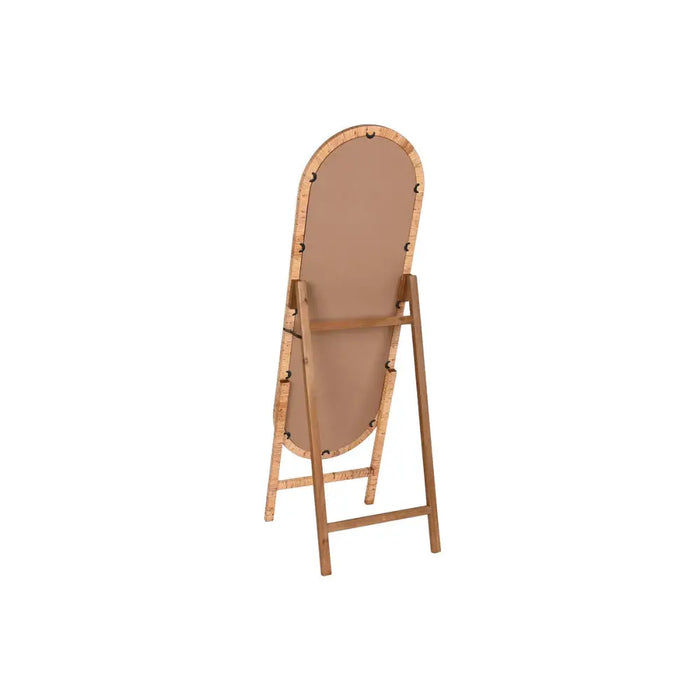 Dressing Mirror Home ESPRIT Natural 46,5 x 48 x 150,5 cm - Декорация и Осветление<<<Дом