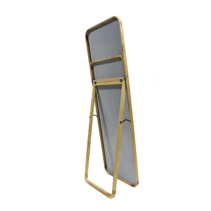 Dressing Mirror Home ESPRIT Natural Crystal Pinewood 52 x 40 x 167 cm - Декорация и Осветление<<<Дом