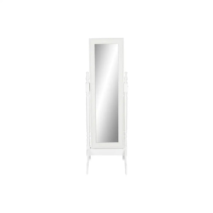 Dressing Mirror Home ESPRIT White 50 x 50 x 157 cm - Декорация и Осветление<<<Дом