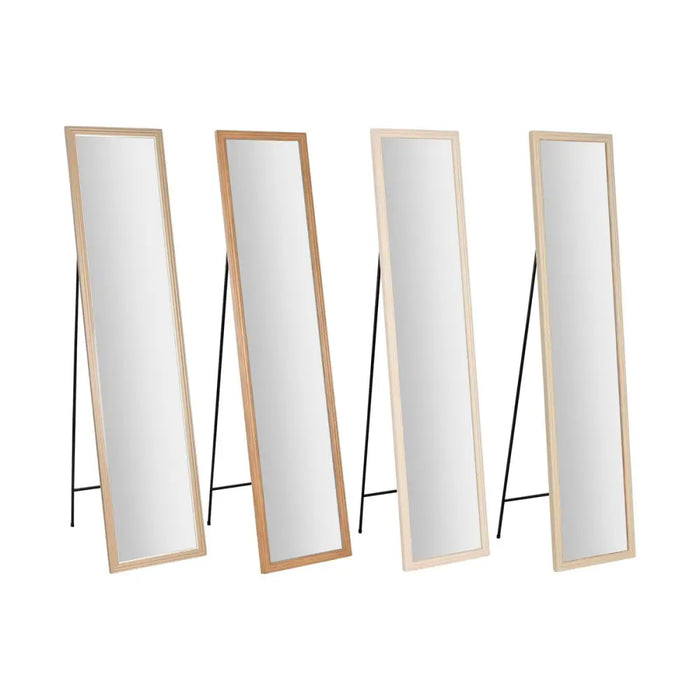 Dressing Mirror Home ESPRIT White Brown Beige Grey 35,5 x 40 x 155 cm (4 Units) - Огледала<<<Декорация и