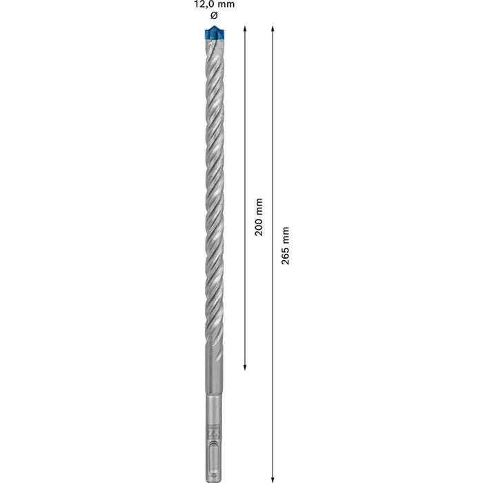DRILL BOSCH EXPERT 12X200X265 SDS PLUS - Свредла<<<Консумативи за електроинструменти<<<Инструменти и