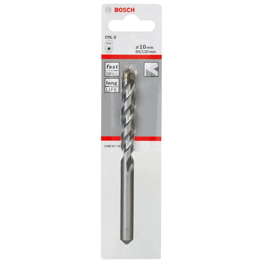 DRILL FOR CONCRETE BOSCH CYL-3 10X120 - Свредла<<<Консумативи за електроинструменти<<<Инструменти и
