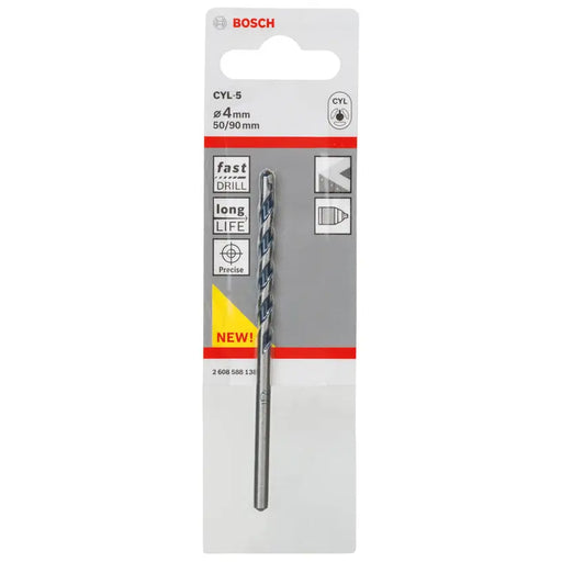 DRILL FOR CONCRETE BOSCH CYL-5 4X90 - Свредла<<<Консумативи за електроинструменти<<<Инструменти и