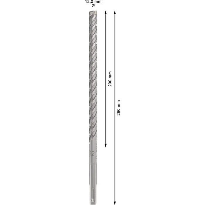 DRILL FOR CONCRETE BOSCH SDS PLUS-5X 12X260 - Свредла<<<Консумативи за електроинструменти<<<Инструменти и