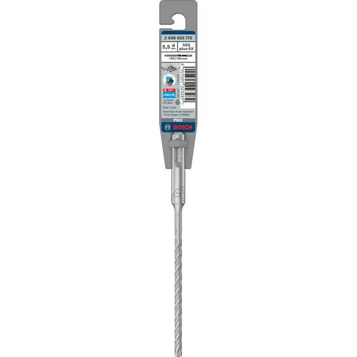 DRILL FOR CONCRETE BOSCH SDS PLUS-5X 5.5X160 - Свредла<<<Консумативи за електроинструменти<<<Инструменти и