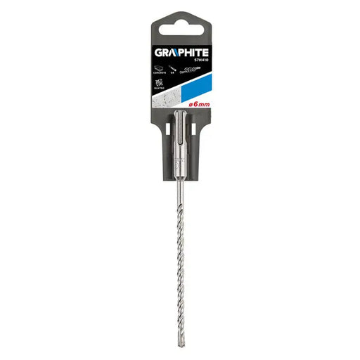 DRILL FOR CONCRETE S4 QUATRO 6X210MM GRAPHITE 57H410 - Свредла<<<Консумативи за електроинструменти<<<Инструменти и