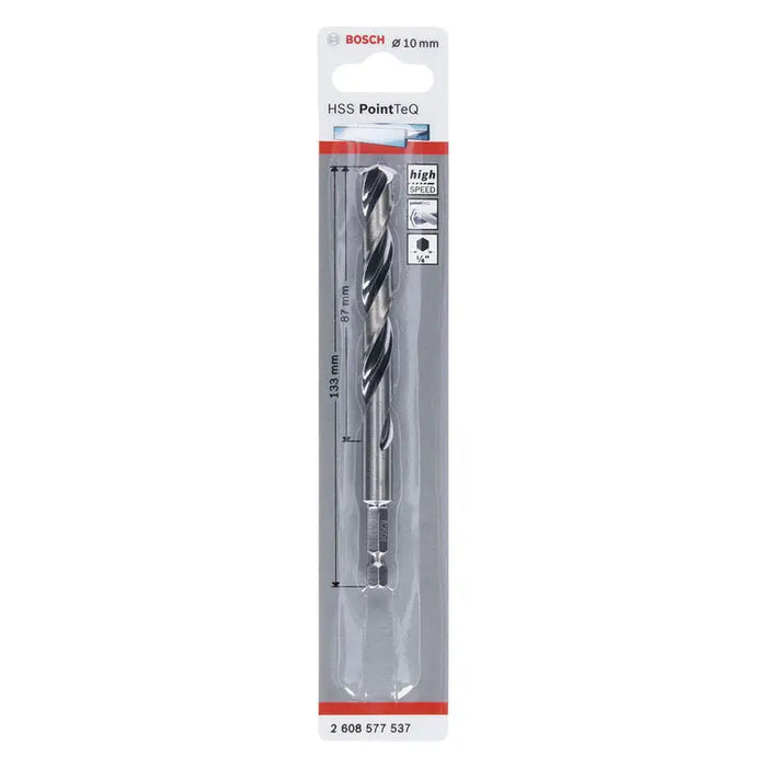 DRILL FOR METAL BOSCH POINT TEQ HEX - Свредла<<<Консумативи за електроинструменти<<<Инструменти и
