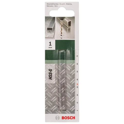 DRILLS FOR METAL 2 PCS. BOSCH HSS-G 1X12X34 - Свредла<<<Консумативи за електроинструменти<<<Инструменти и