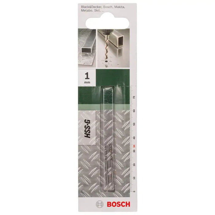 DRILLS FOR METAL 2 PCS. BOSCH HSS-G 1X12X34 - Свредла<<<Консумативи за електроинструменти<<<Инструменти и