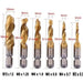 DRILLS FOR THREADING NEXTOOL DRAX-60 6 PCS - Фрезери<<<Консумативи за електроинструменти<<<Инструменти и